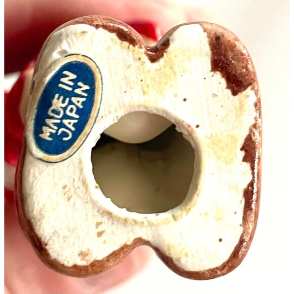 VTG Lefton Sweet Lil Angels Figurines with Berets Christmas Set of 2 - Picture 7 of 10